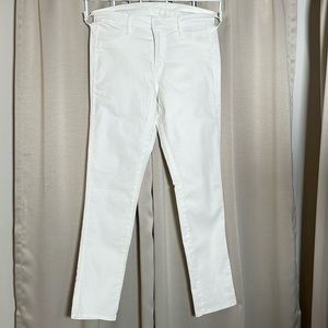 H&M new skinny ankle white jeans size 32
